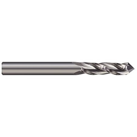 Harvey Tool 5/16 Cutter dia. x 0.8120 in. 13/16 x 90 Degree included Carbide Drill/End Mill, 3 Flutes 823820